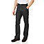 Lee Cooper Workwear Mens Classic Cargo Work Trousers, Black, 38W (29" Short Leg)