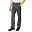 Lee Cooper Workwear Mens Classic Cargo Work Trousers, Grey, 36W (29" Short Leg)