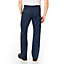Lee Cooper Workwear Mens Classic Cargo Work Trousers, Navy, 34W (31" Reg Leg)