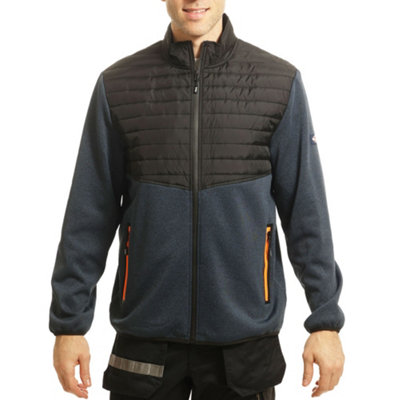 Lee cooper fleece outlet jacket mens