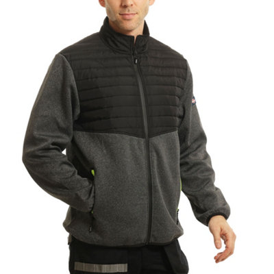 Lee cooper fleece deals jacket mens