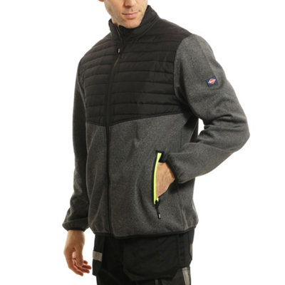 Lee cooper fleece jacket mens hotsell