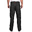 Lee Cooper Workwear Mens Multi Pocket Cargo Work Trousers, Black, 38W (29" Short Leg)