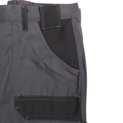 Lee Cooper LCPNT245 Pantalone Cargo Elasticizzato Uomo – Tasche Per Fondina E Ginocchiere - 4