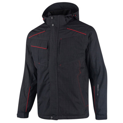 Lee cooper pocket hot sale down parka mens