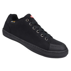 Lee Cooper Workwear SB SRA Cordura Safety Trainer Shoe, Black, UK 10/EU 44