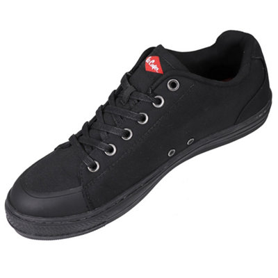 Lee Cooper Workwear SB SRA Cordura Safety Trainer Shoe, Black, UK 5/EU 38