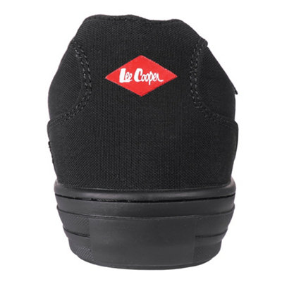 Lee Cooper Workwear SB SRA Cordura Safety Trainer Shoe, Black, UK 8/EU 42