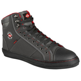 Lee Cooper Workwear SB SRA Safety Ankle Baseball Boot, Grey, UK 3/EU 36