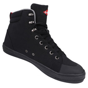 Lee Cooper Workwear SB SRA Safety Ankle Boot, Black, UK 3/EU 36
