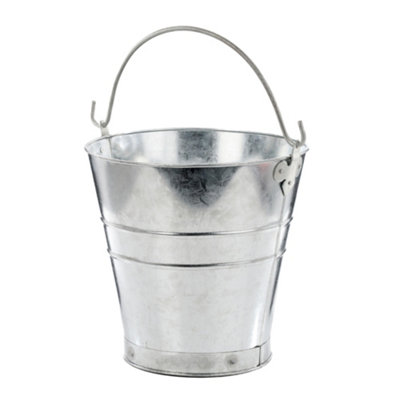 Leecroft Heavy Duty Galvanised Bucket 12L One Colour (One Size)