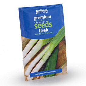 Leek Musselburgh Vegetable Seeds (Approx. 240 seeds) by Jamieson Brothers