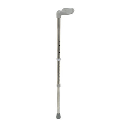 Left Handed Ergonomic Handled Walking Stick - 12 Height Settings - Small