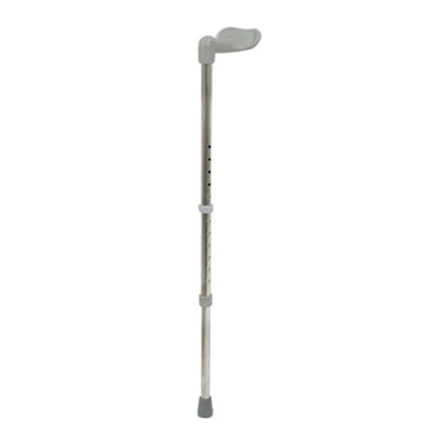 Left Handed Ergonomic Handled Walking Stick - 12 Height Settings - Small