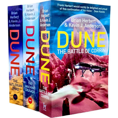 Legends of Dune Series 3 Books Collection Set (The Butlerian , The ...