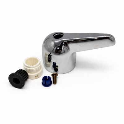 Leger Cold Tap Lever Handle Chrome Replacement Spare Part with Fixing ...