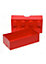Lego Brick Lunch Storage Box Red