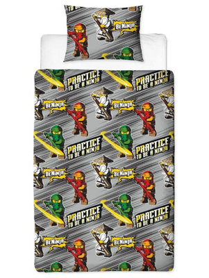Lego Ninjago Mission Single Duvet Cover Set