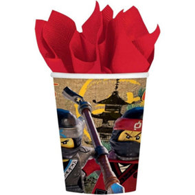 Lego Ninjago Party Cup Red/Black/Brown (One Size)