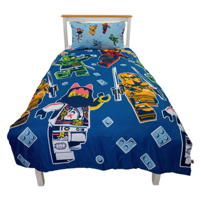 Lego Ninjago Reversible Duvet Set Multicoloured (Single)