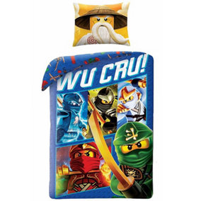 Lego Ninjago Wu Cru Single Duvet Cover Set - European Size
