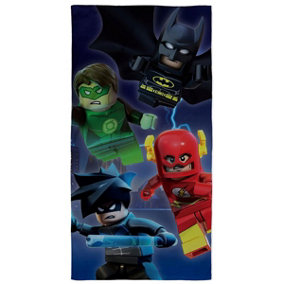 Lego Superheroes Group Cotton Beach Towel