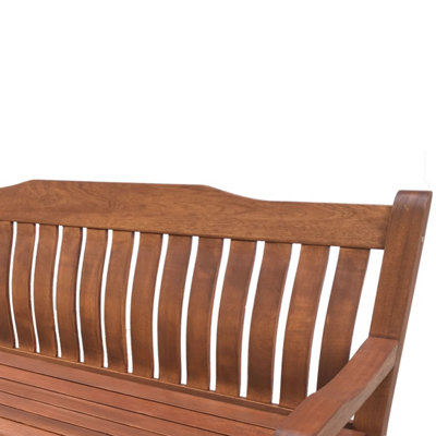 LeisureBench Boston 3 Seat 160cm Comfy Garden Bench 160cm - Curved ...