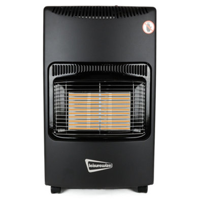 Leisurewize 3 Heat Settings Portable Gas Cabinet Heater With Safety ...