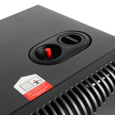 Leisurewize 3 Heat Settings Portable Gas Cabinet Heater with Safety Guard  and Wheels | DIY at Bu0026Q