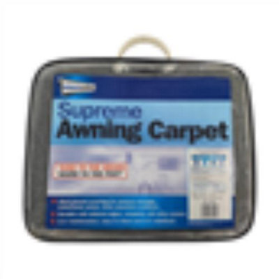 LeisureWize Awning Carpet Anthracite/Grey 2.5m x 2.5m - 6