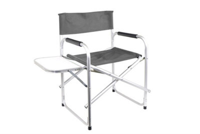 Leisurewize Outdoor Camping Picnic Travel Directors Chair with Side ...