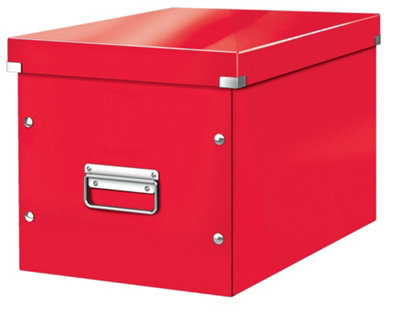 Leitz WOW Click & Store Media Storage Box - Orange