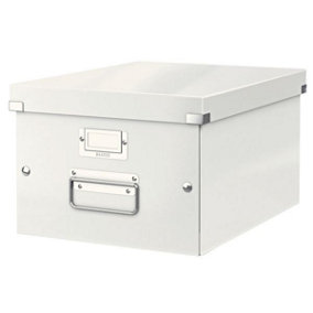 Leitz Click & Store White A4  Storage Box with Label Holder Medium