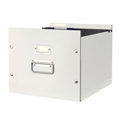 Leitz Click & Store White Suspension File Box A4