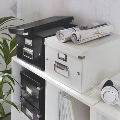 Leitz Click & Store Wow Black Suspension File Box