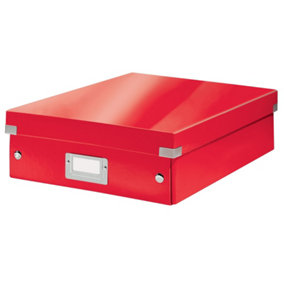 Leitz Click & Store Wow Red Organiser Box Medium