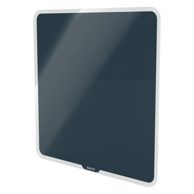 Leitz Cosy Magnetic Glass Whiteboard Velvet Grey 450x450mm