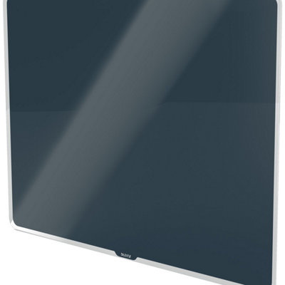 Leitz Cosy Magnetic Glass Whiteboard Velvet Grey 800x600mm