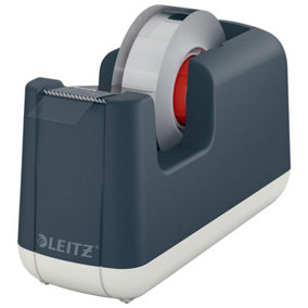 Leitz Cosy Velvet Grey Tape Dispenser
