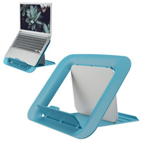 Leitz Ergo Cosy Calm Blue Adjustable Laptop Stand