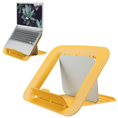 Leitz Ergo Cosy Warm Yellow Adjustable Laptop Stand