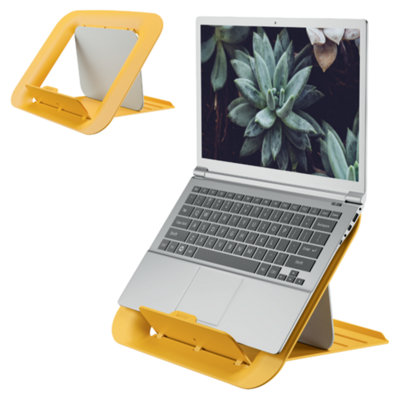 Leitz Ergo Cosy Warm Yellow Adjustable Laptop Stand