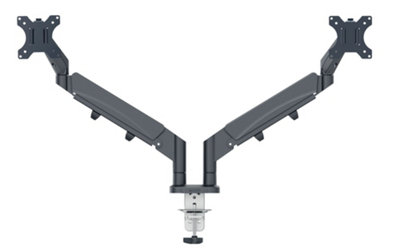 Leitz Ergo Space Saving Dual Monitor Arm