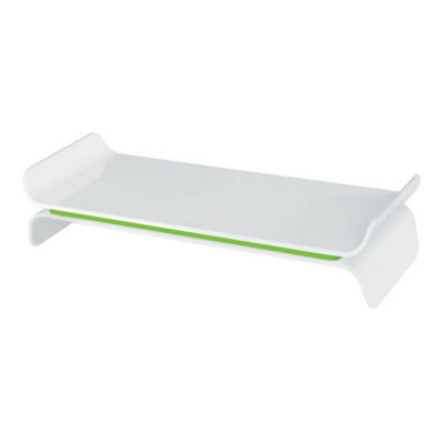 Leitz Ergo Wow Green Adjustable Monitor Stand