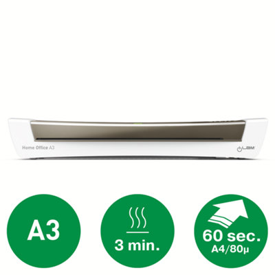 Leitz iLam Grey Home Office Laminator A3