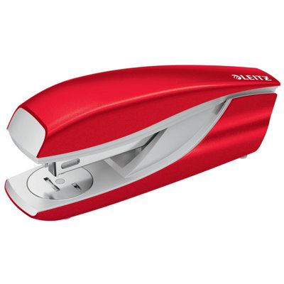 Leitz NeXXt Wow Red Metal 30 Sheet Office Stapler