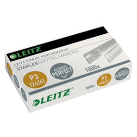 Leitz Power Performance 1000-Piece P3 Staples 24/6
