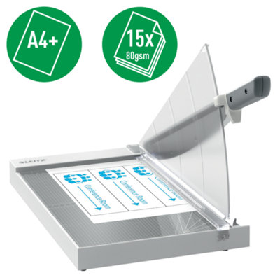 Leitz Precision Office Paper Cutter Guillotine A4+