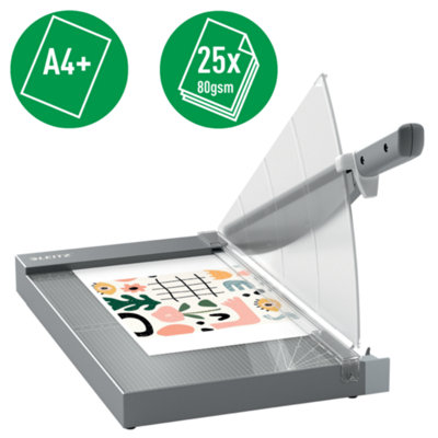 Leitz Precision Office Pro Paper Cutter Guillotine A4+