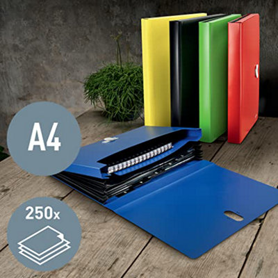 Leitz Project File Recycle A4 PP red